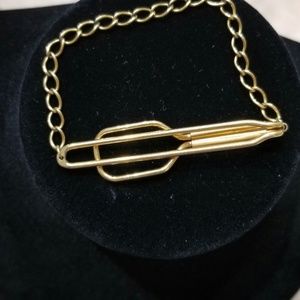 Vintage Campus Tie Clip 12k Gold Filled